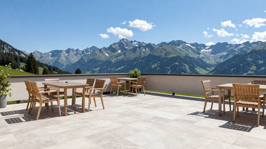 Terrasse Fliesen Tirol